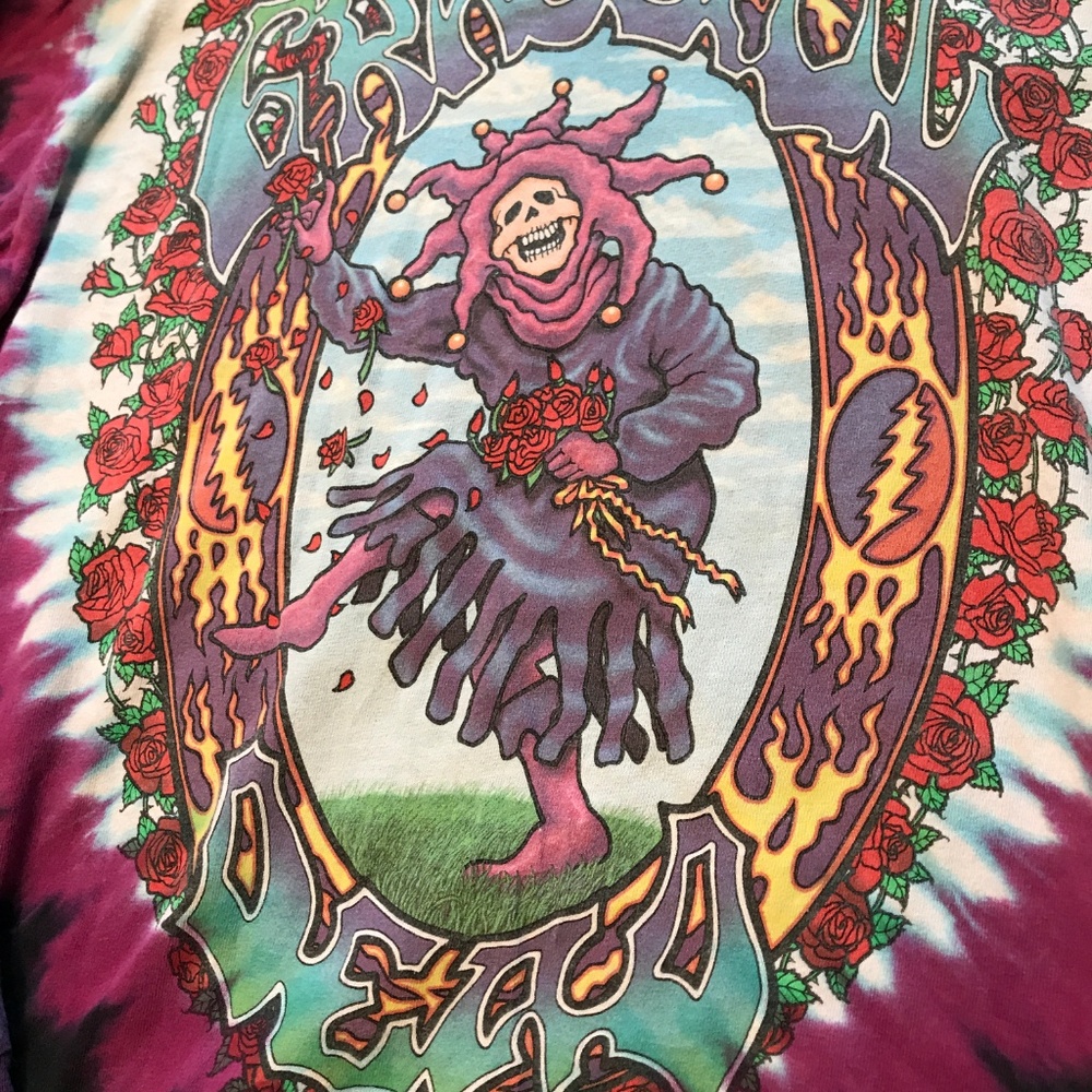 Grateful Dead Tie Dye Long Sleeve Shirt